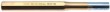 Botador cilindrico, ø 12 x 150 mm., lacado - endurecido