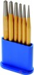 Estuche 6 granetes paralelos, (ø 3 - 8 x 150 mm.)