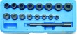 Estuche 17 utiles de centrado de embragues universal ( 8 adaptadores cónicos ø 14,5 / 25,5 mm + 8 adaptadores de cigüeñal 10,8-12,2-13,5-14,7-15,8-17,1-18,3 mm.)