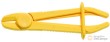 Alicate estrangulador de manguito de plastico, 150 mm