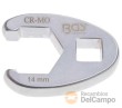 Llave 3/8" abierta "crowfoot", 14 mm