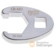 Llave 3/8" abierta "crowfoot", 16 mm