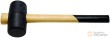 Maza de goma ø 60 mm, 750 grs., kraftmann