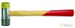 Martillo doble cara goma/nylon, cabeza ø 30 mm.