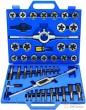 Estuche 45 machos y terrajas, acero&tungsteno (m6 x 0.75 - m24 x 3.00 mm)
