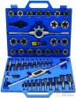 Estuche 45 machos y terrajas (1/4"nf28 - 1"nf14 / 1/4"nc20 - 1"nc8 sae) acero&tungsteno