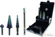 Estuche 4 brocas variadas de perforación, acero hss-cobalto