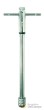 Giramachos de carraca tipo "t", 320 mm (m5 - m12)
