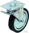 Rueda giratoria con freno de recambio para GTi102001, diametro 128 mm.