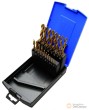 Estuche 19 brocas acero hss-titanio ( ø 1.0 - 10.0 mm)