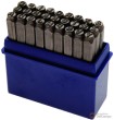 Estuche estampador de letras 27 pcs, 8 mm