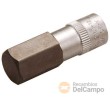 Vaso corto 1/4" punta allen, 12 mm