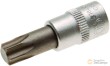 Vaso corto 1/4" punta torx, t45