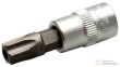 Vaso corto 1/4" punta torx-h, t45h