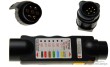 Comprobador de estado de enchufe de remolque de 7- / 13- pin (no incluye pila 9v.)