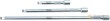 Blister 3 alargaderas 1/4" , cabeza redondeada 15º, (50 -150 - 250 mm)