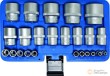 Estuche 24 vasos cortos hex. sae 1/4" (5/32"-3/16"-7/32"-1/4"-9/32"-5/16"-11/32"-3/8"-7/16"-15/32") + 1/2" (1/2"-9/16"-19/32"-5/8"-11/16"-3/4"-13/16"-7/8"-15/16"-1",1-1/16", 1-1/8", 1-1/4")