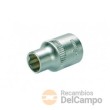 Vaso corto 3/8" hex. "protorque", 6 mm