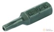 Punta 1/4" torx inviolable, t10h x 25 mm