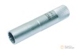 Vaso largo 3/8" bihex.,14 x 90 mm bujias motores hpi, imantada, grupo psa & bmw