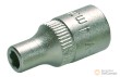 Vaso corto 1/4" hex. "protorque", 4 mm