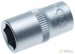 Vaso corto 1/4" hex. "protorque", 9 mm