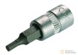 Vaso corto 1/4" punta allen, 3 mm
