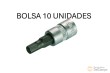 Bolsa 10 vasos cortos 1/4" punta allen, 5 mm