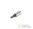 Vaso corto 1/4" punta xzn, m10