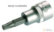 Bolsa 10 vasos cortos 3/8" punta torx, t30