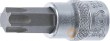 Vaso corto 3/8" punta torx, t55