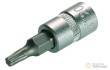 Vaso corto 1/4" punta torx, t20