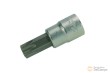 Vaso corto 3/8" punta torx inviolable, t55h x 53 mm