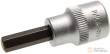 Vaso corto 3/8" punta allen, 1/4" sae