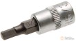 Vaso corto 1/4" punta allen, 5/32" sae