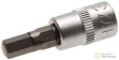 Vaso corto 1/4" punta allen, 7/32" sae