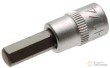 Vaso corto 1/4" punta allen, 1/4" sae