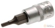 Vaso corto 1/4" punta allen, 9/32" sae