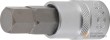 Vaso corto 1/2" punta allen, h5/8" x 55 mm