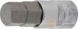 Vaso corto 1/2" punta allen, h3/4" x 55 mm