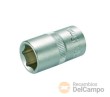 Vaso corto 1/2" hex. "protorque", 15 mm