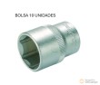 Bolsa 10 vasos cortos 1/2" hex. "protorque", 23 mm