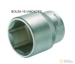 Bolsa 10 vasos cortos 1/2" hex. "protorque", 30 mm