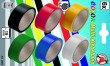 Blister de 6 rollos de cinta pvc, 19 mm x 3,5 m., kraftmann