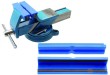 Blister 2 protectores de mordaza de plástico para tornillo de banco, 125 mm, magneticos