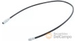 Latiguillo flexible de goma de alta presion para engrasadora 1/8" con boquilla, 1000 mm