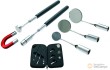 Estuche 5 pcs, iman + luz led + espejos intercambiables ø 21 - 31 - 38 mm
