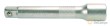 Alargadera 1/2" satinado, 125 mm