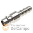 Bolsa 10 racords con espiga 10 mm. *sistema alemán* zincado