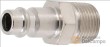 Bolsa 10 racords macho 3/8" *sistema alemán* zincado